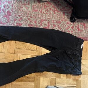 GAP High Rise Flare Jeans - Dark Gray